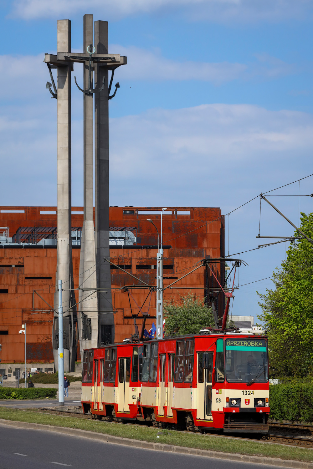 ポーランドの路面電車(Konstal 105Naシリーズ)を撮り鉄