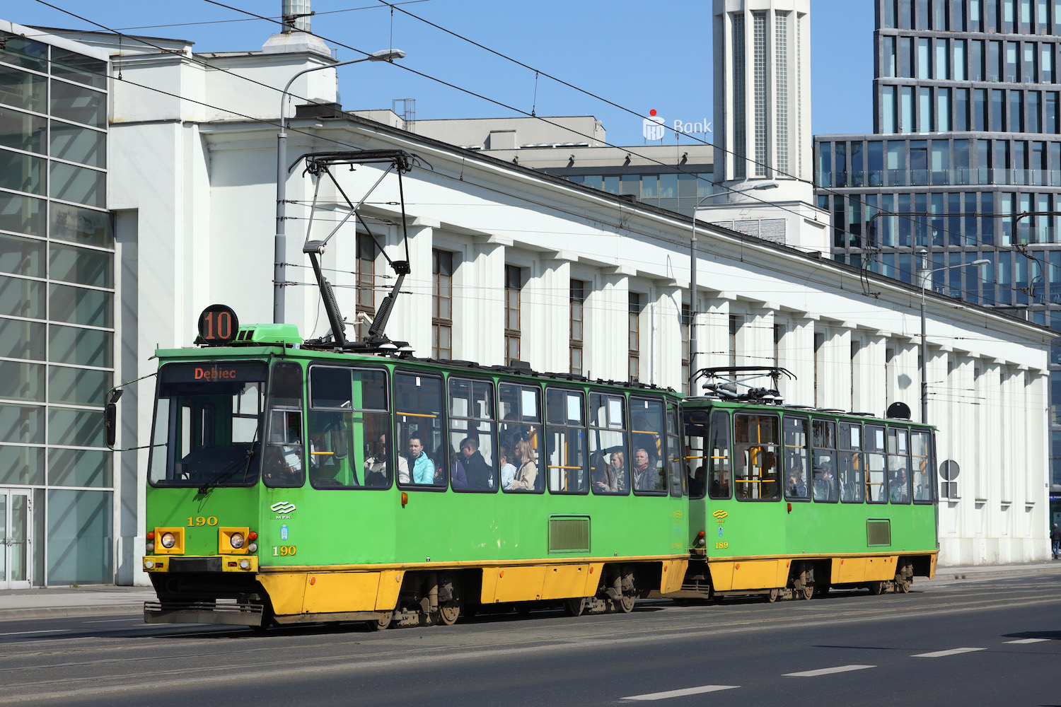 ポーランドの路面電車(Konstal 105Naシリーズ)を撮り鉄