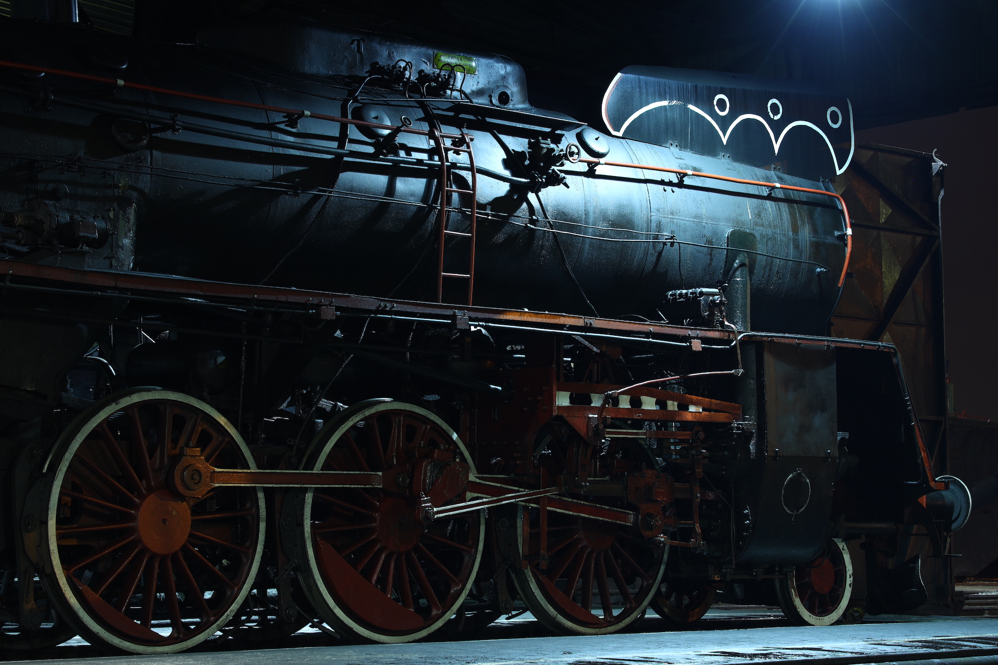 ポーランド鉄道(PKP)wolsztynの蒸気機関車